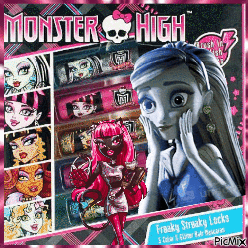 Monster High - Glitter - Бесплатный анимированный гифка