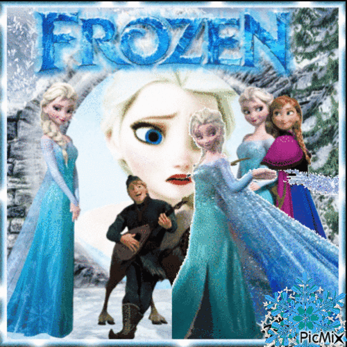 Frozen - GIF animasi gratis
