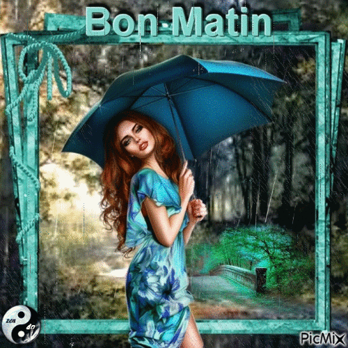 ✦ Bon matin - Δωρεάν κινούμενο GIF