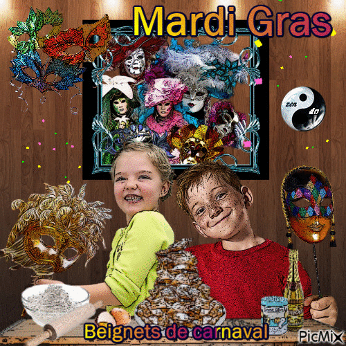 ✦ Mardi Gras - GIF animate gratis