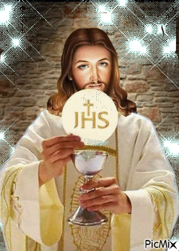 Jésus-Hostie - Δωρεάν κινούμενο GIF
