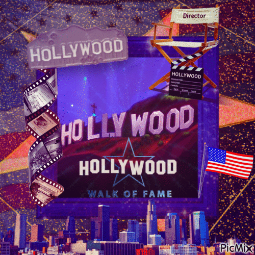 Hollywood fait son cinéma - Δωρεάν κινούμενο GIF