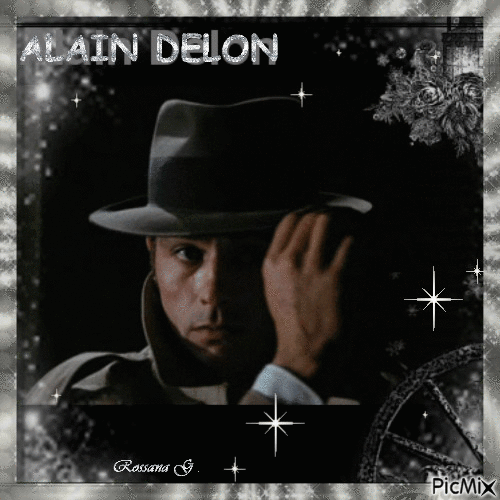 Alain Delon je t'adore - GIF animado gratis