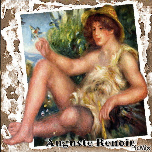 Auguste Renoir - 無料のアニメーション GIF