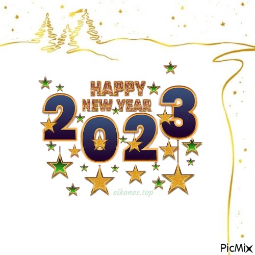 2023-Happy New Year! - PNG gratuit