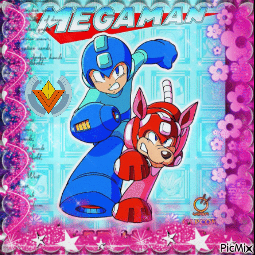 Megaman Robot Masters - GIF animado gratis