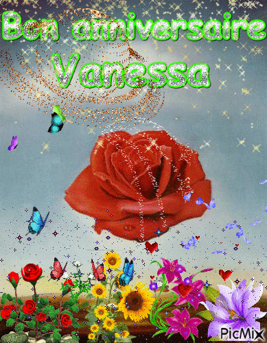 Vanessa - GIF animado gratis