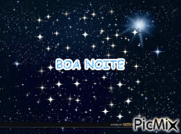 BOA NOITE - Бесплатный анимированный гифка