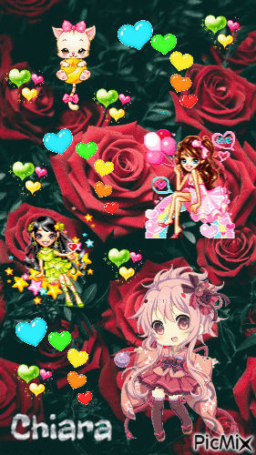 fantasy roses 2 - 免费动画 GIF