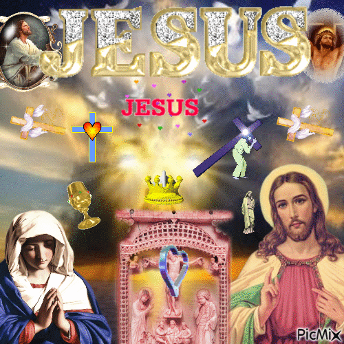 Mega Jesus - Δωρεάν κινούμενο GIF