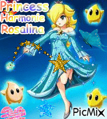 Princess Harmonie Rosalina and Lumas* - Безплатен анимиран GIF
