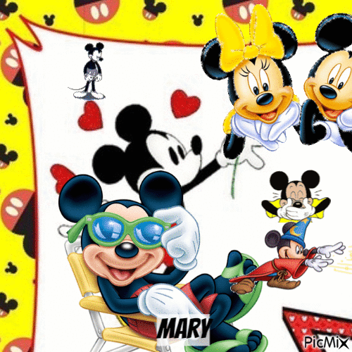 Mickey - Darmowy animowany GIF