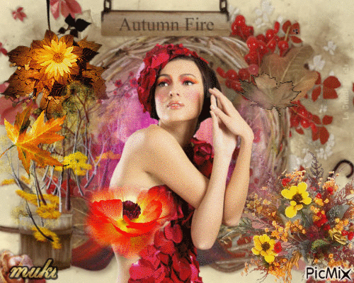 Autumn day - GIF animasi gratis