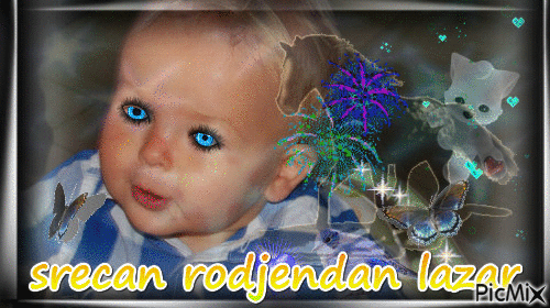 srecan rodjendan lazar - 無料のアニメーション GIF