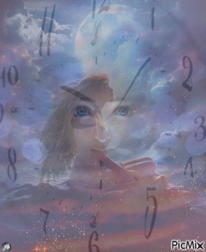 Diosa del tiempo - Ingyenes animált GIF
