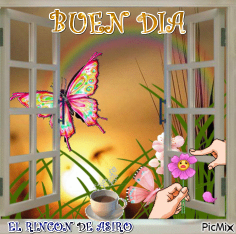 BUEN DIA - Бесплатный анимированный гифка