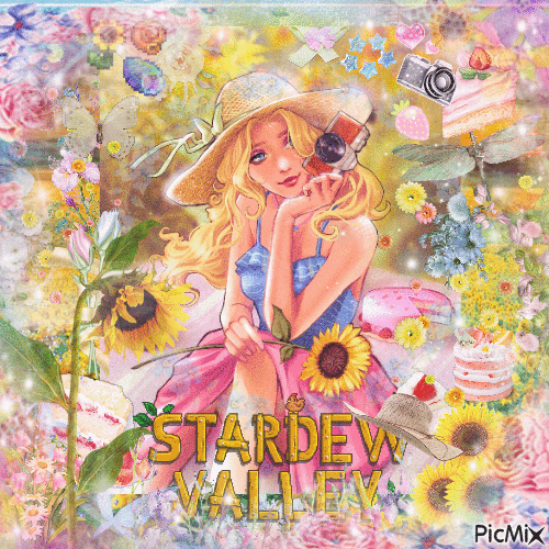 haley (stardew valley) - Gratis animerad GIF