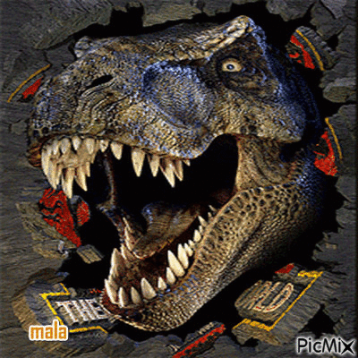 Dinosaurus - GIF animado grátis