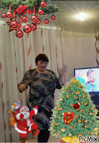 новогодняя - Ingyenes animált GIF
