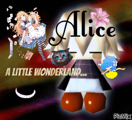 Alice in yume 2kki land - GIF animé gratuit