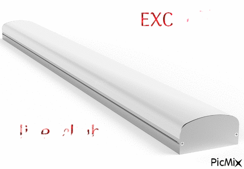 LED Linear Light EXC-U100NAB0 - Bezmaksas animēts GIF