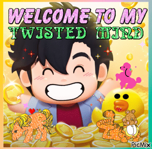 welcome my twisted mind - Gratis animeret GIF