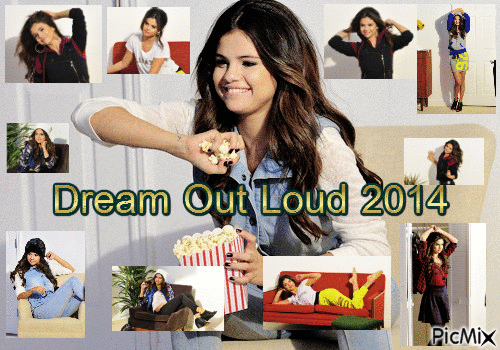 Dream out loud 2014 - GIF animado grátis