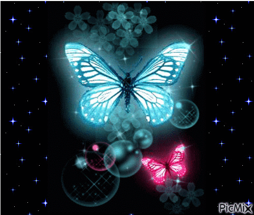 Mariposa de noche - Бесплатни анимирани ГИФ