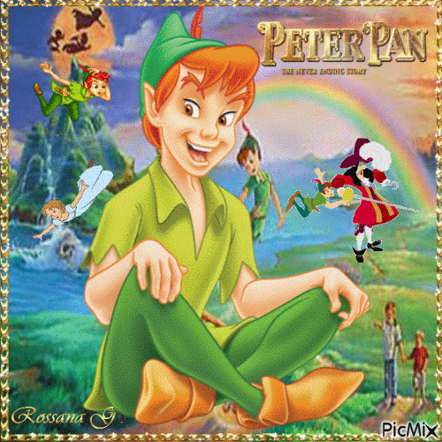 Peter Pan - Darmowy animowany GIF