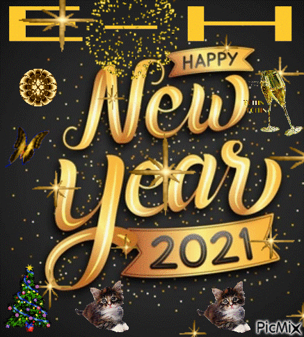 Happy new year 3 - Безплатен анимиран GIF