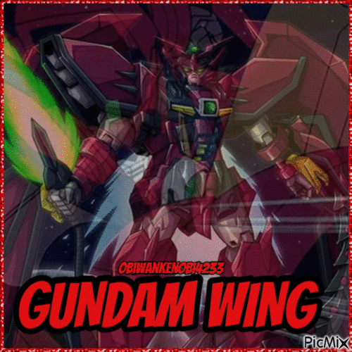 Gundam Wing Epyon - GIF animado grátis