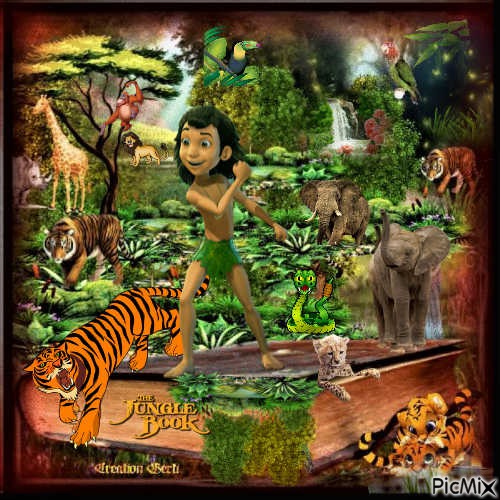 The junglee book - PNG gratuit