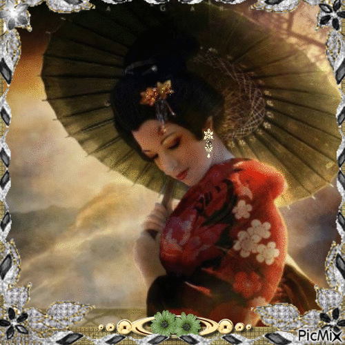"Geisha" - Besplatni animirani GIF