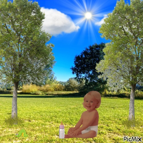 Baby Sunny day - фрее пнг