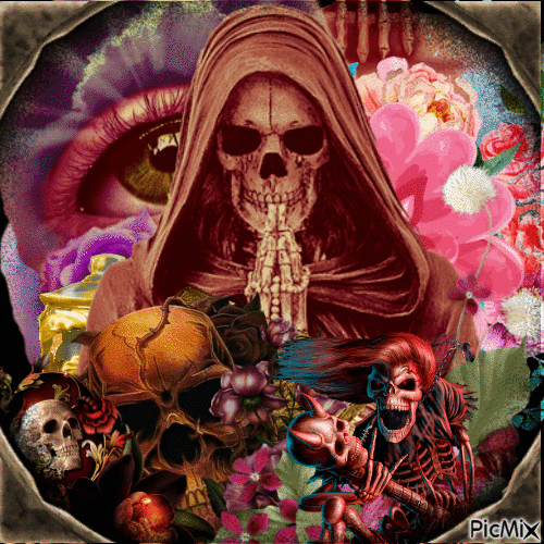 skeleton fantasy by daisy - GIF เคลื่อนไหวฟรี