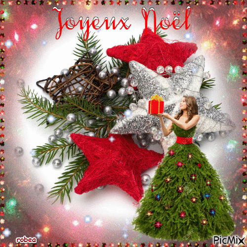 Joyeux Noel - Безплатен анимиран GIF