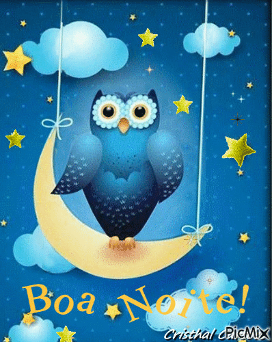 Boa Noite! ╭🍃🌸╯ - Безплатен анимиран GIF