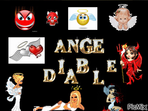 ANGE et DIABLE - Ingyenes animált GIF