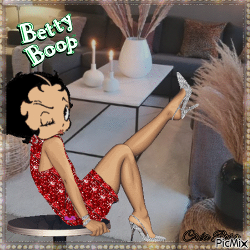 Concours : Betty Boop - 無料のアニメーション GIF