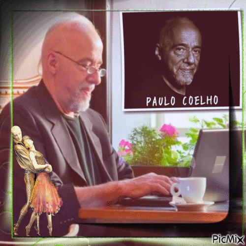 Paulo Coelho - Gratis geanimeerde GIF