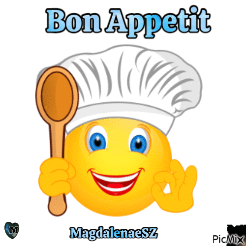 bon appetit - Animovaný GIF zadarmo