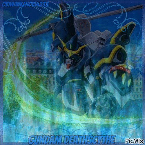 Gundam Deathscythe - Ingyenes animált GIF