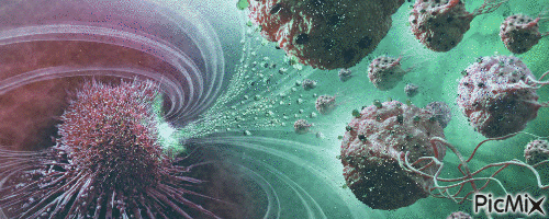 Microbes 2 - GIF animado grátis