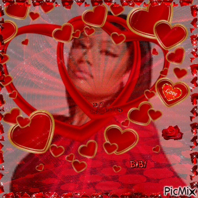 Happy Valentine'sday Nicki Minaj - Бесплатный анимированный гифка