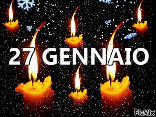 27 GENNAIO - GIF animado gratis