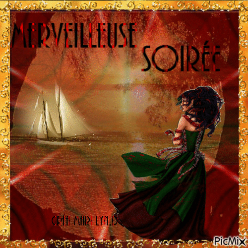 MARY (MERVEILLEUSE SOIREE) - Бесплатный анимированный гифка