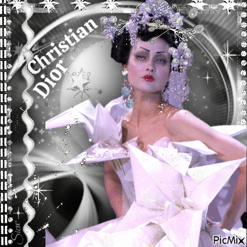Christian Dior at Couture Spring - 免费动画 GIF