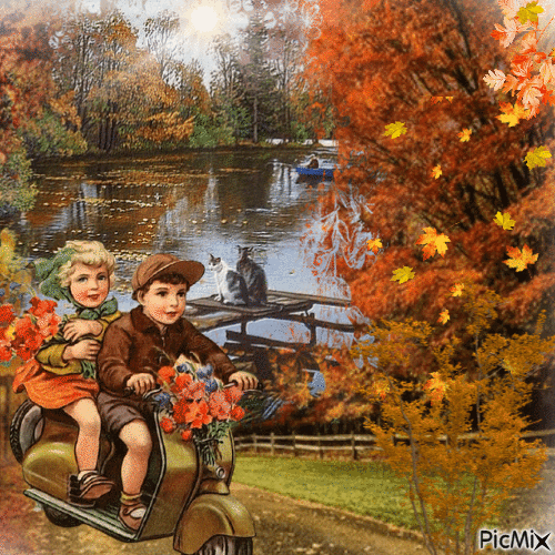 Autumn. - Бесплатни анимирани ГИФ