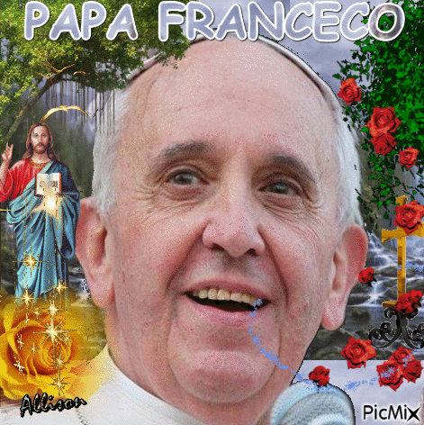 Papa Francesco - GIF animado gratis