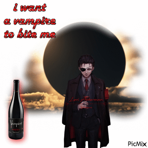 I Want A Vampire To Bite Me - Бесплатни анимирани ГИФ